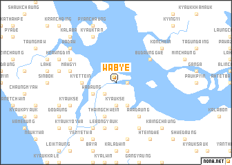 map of Wabye