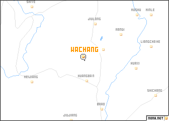 map of Wachang