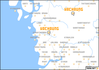 map of Wachaung