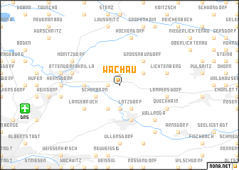 map of Wachau