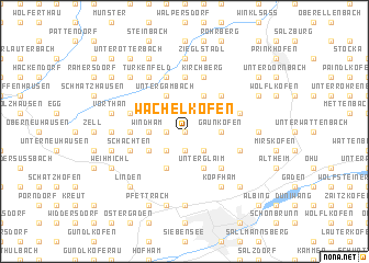 map of Wachelkofen