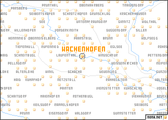 map of Wachenhofen