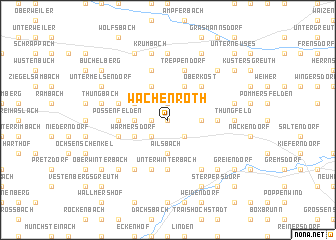 map of Wachenroth