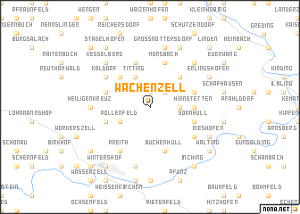 map of Wachenzell