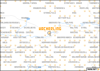 map of Wacherling