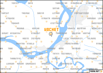 map of Wachet