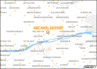 map of Wachholderhof