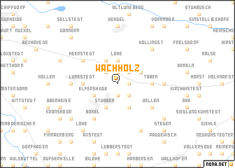 map of Wachholz