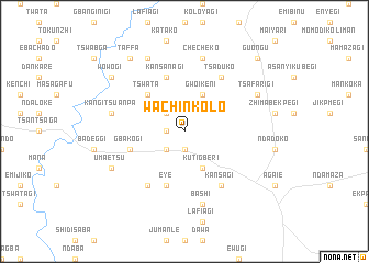 map of Wachinkolo