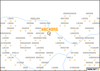 map of Wachong