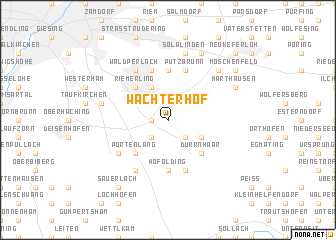map of Wächterhof