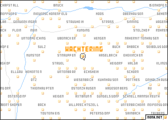 map of Wächtering