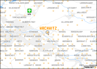 map of Wachwitz