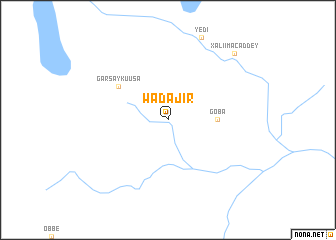 map of Wadajir