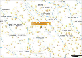map of Wāda jo Goth