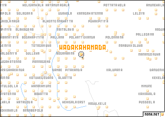 map of Wadakahamada