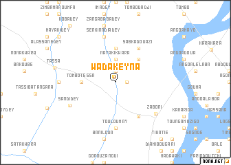 map of Wada Keyna