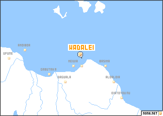 map of Wadalei