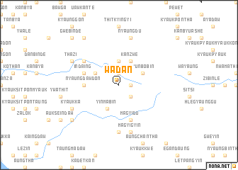 map of Wadan