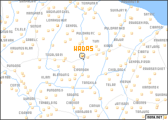 map of Wadas