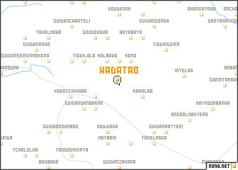 map of Wadatao