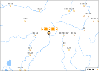 map of Wadauda