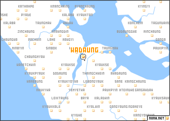 map of Wadaung