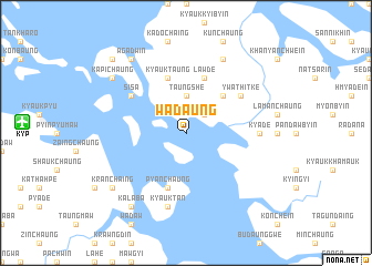 map of Wadaung