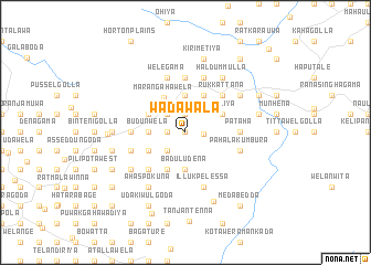 map of Wadawala