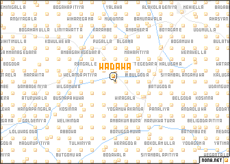 map of Wadawa