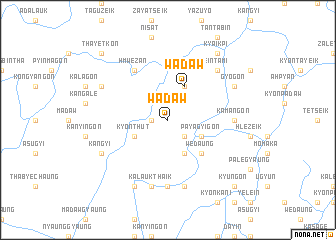 map of Wadaw