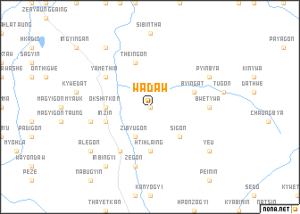 map of Wadaw