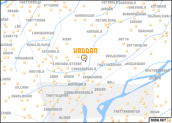 map of Waddan