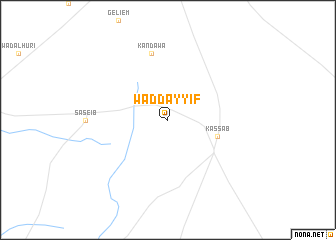 map of Wad Ḑayyif