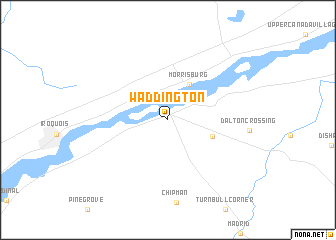 map of Waddington