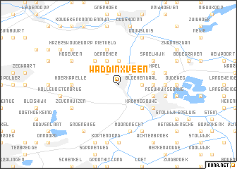 map of Waddinxveen
