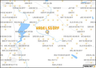 map of Wadelsdorf