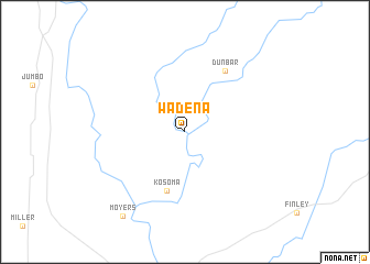 map of Wadena