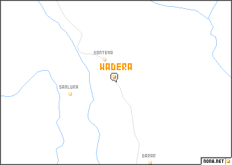 map of Wadera