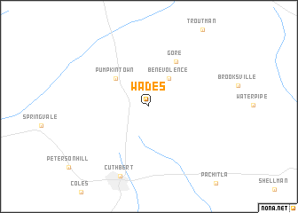 map of Wades