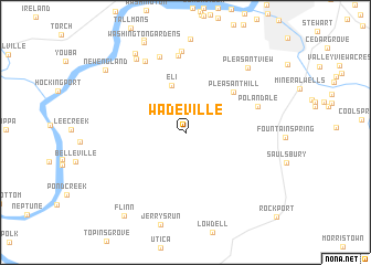 map of Wadeville