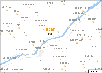 map of Wade