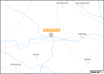 map of Wadgaon