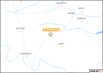 map of Wadgaon