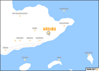 map of Wadibu