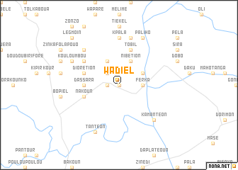 map of Wadiel