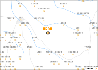 map of Wadili