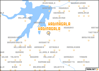 map of Wadinagala