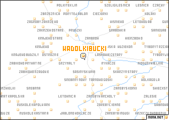 map of Wądołki Bućki