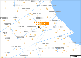 map of Wadongcun